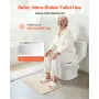 hævet toiletsæde, 136,1 kg bæreevne, 88,9 mm løftehøjde