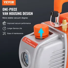 5 gallon vakuumkammer og 3,5 CFM pumpe kit, tempereret glas låg