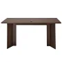 63 i Executive Desk, Stort moderne rektangel kontorbord, Heavy