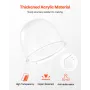 Cotton Candy Machine Cover, Transparent Acrylic Dome Bubble Shield, Cotton Candy Machine Bubble Shield Compatible with 381mm Cot
