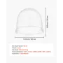 VEVOR Candy Candy Machine Cover, Transparent Acryl Dome Boble Shield, Candy Candy Machine Boble Shield kompatibel med 381