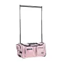 Dance Bag with Garment Rack, 736.6 mm Rolling Dance Duffel, with Wheels, USB Port, Height Adjustable Clothes Rack, Privacy Prote