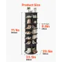 VEVOR 7 Tiers Rotating Shoe Rack Tower, 360° Spinning Shoe Rack, Revolving Storage Round Carousel Display, Freestanding Lazy Sus