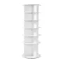 VEVOR 6 Tiers Rotating Shoe Rack Tower, 360° Spinning Shoe Rack, Revolving Storage Round Carousel Display, Freestanding Lazy Sus