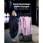 dansetaske med tøjstativ, 584,2 mm Rolling Dance Duffel, med