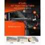 Band Saw, 229 mm, Woodworking Benchtop Bandsaw with 373W 1/2 HP Motor, 90 mm Max Cutting Height, 300 x 300 mm Cast Aluminum Tabl