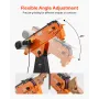 76mm x 2007 mm Belt Grinder Sander, 2100W 900RPM Industrial-Grade Grinding Sanding Machine with 0° - 45° Adjustable Angle & Dust