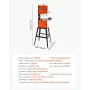 Band Saw with Stand, 254 mm, Two-Speed Benchtop Bandsaw, 373W 1/2 HP, 160 mm Max Cutting Height, 335 x 340 mm Cast Iron Table, w