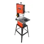 Band Saw with Stand, 254 mm, Two-Speed Benchtop Bandsaw, 373W 1/2 HP, 160 mm Max Cutting Height, 335 x 340 mm Cast Iron Table, w