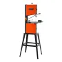 VEVOR Band Saw with Stand, 254 mm, Two-Speed Benchtop Bandsaw, 373W 1/2 HP, 160 mm Max Cutting Height, 335 x 340 mm Cast Iron Ta