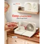 VEVOR Meat Slicer, 180W Electric Deli Slicer Machine with 170 mm Sharp Blade, Home Meat-Slicer with 60-90 RPM Slicing Speed, 0-1