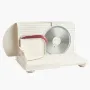 VEVOR Kødskærer, 180 W elektrisk Deli-skærermaskine med 170 mm skarpt blad, Hjemmekødskærer med 60-90 o/min skærehastighed, 0-1