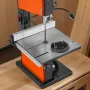 båndsav, 254 mm, to-gears bordsav med 373W 1/2 HK motor, 160 mm