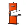 Band Saw, 254 mm, Two-Speed Benchtop Bandsaw with 373W 1/2 HP Motor, 160 mm Max Cutting Height, 335 x 340 mm Cast Iron Table, wi