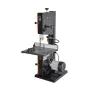 Band Saw, 254 mm, Two-Speed Benchtop Bandsaw with 373W 1/2 HP Motor, 160 mm Max Cutting Height, 335 x 340 mm Cast Iron Table, wi