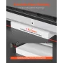 VEVOR Electric Paper Cutter, Metal Hydraulic Paper Cutter Machine, 660 mm Cutting Width, 100 mm Cutting Thickness, Large Size El