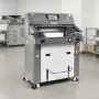 Electric Paper Cutter, Metal Hydraulic Paper Cutter Machine, 660 mm Cutting Width, 100 mm Cutting Thickness, Large Size Electric