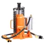 Air Hydraulic Bottle Jack, 20 Ton (44092 lbs) Capacity, 260-495 mm Lifting Range, Pneumatic/Manual Heavy Duty Welded Bottle Jack