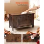 Kids Storage Bench, Wooden Toy Box Chest, Large Storage Cabinet with Safety Hinge, Toddlers Retro Storage Bench for Playroom, Li