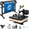 Heat Press 15 "X15" Transfer Cap 53 "Vinyl Cutter Plotter Cutting 3 Blades