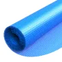 Solar Pool Cover, 7.32m Round Pool Bubble Cover, 8 Mil Pools Solar Blanket with Bubble & PE Material, Daytime Heat Absorption, N