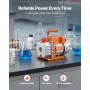 VEVOR 11.36 L Vacuum Chamber with Pump, 3.5 CFM 99 L/min, Single Stage Vacuum Pump, Stainless Steel Degassing Chamber Kit, Tempe