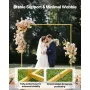Arch Backdrop Stand, 2 x 2 m, stabil struktur, nem montering