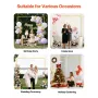 Arch Backdrop Stand, 2 x 2 m, stabil struktur, nem montering