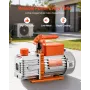 Vacuum Pump, 5 CFM 142 L/min, HVAC Two Stage Rotary Vane AC Vacuum Pump, for R134a R22 R410a Systems, 4 Pole Motor, for Automoti