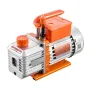 Vacuum Pump, 5 CFM 142 L/min, HVAC Two Stage Rotary Vane AC Vacuum Pump, for R134a R22 R410a Systems, 4 Pole Motor, for Automoti