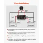 Dual Battery Isolator Kit, 12V 80 Amp 13,3 mm² (6 AWG), manuelt
