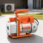 Vacuum Pump, 3.5 CFM 99 L/min, HVAC Single Stage Rotary Vane AC Vacuum Pump, for R134a R22 R410a Systems, 4 Pole Motor, for Auto