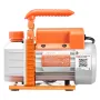 Vacuum Pump, 3.5 CFM 99 L/min, HVAC Single Stage Rotary Vane AC Vacuum Pump, for R134a R22 R410a Systems, 4 Pole Motor, for Auto