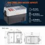Portable Car Refrigerator Freezer Compressor 54.9 L Dual Zone for Car Home