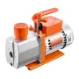 Vacuum Pump, 7 CFM 198 L/min, HVAC Two Stage Rotary Vane AC Vacuum Pump, for R134a R22 R410a R1234YF R32, 4 Pole Motor, for Auto