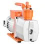 VEVOR Vacuum Pump, 7 CFM 198 L/min, HVAC Two Stage Rotary Vane AC Vacuum Pump, for R134a R22 R410a R1234YF R32, 4 Pole Motor, fo