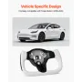Rat til 2016-2023 Tesla Model 3, Carbon Fiber Rat D-formet