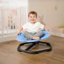 Kids Swivel Chair, 220 lbs Capacity, Flower Shape Sensory Spinning Chair, Autistic Kids Sensory Toy Seat with Non-Slip Metal Bas