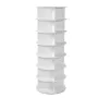 7 Tiers Rotating Shoe Rack Tower, 360° Spinning Shoe Rack, Revolving Storage Round Carousel Display, Freestanding Lazy Susan Org