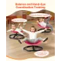 Kids drejestol, 220 lbs kapacitet, elefantform sensorisk