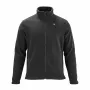 opvarmet fleecejakke til mænd, opvarmet sweatshirt med 7,4V