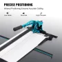 Manual Tile Cutter, 800mm, Porcelain Ceramic Tile Cutter with Tungsten Carbide Cutting Wheel, Infrared Positioning, Anti-Skid Fe