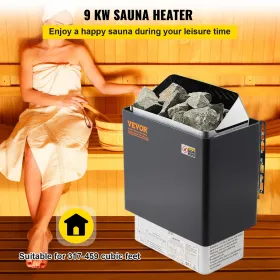 ic Sauna Heater W/ External Control 9kw Sauna Stove For Spa Sauna Room