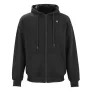 Heated Jacket Hoodie for Men Women, Heated Sweatshirt Unisex Full-Zip with 7.4V 16000mAh Power Bank Pack, 5 Heating Zones, 3 Tem