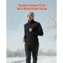 Heated Fleece Jacket for Men, Heated Sweatshirt with 7.4V 16000mAh Rechargeable Power Bank Pack, 6 Heating Zones, 3 Temp Levels,