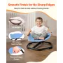 Kids Swivel Chair, 220 lbs Capacity, Elephant Shape Sensory Spinning Chair, Autistic Kids Sensory Toy Seat with Non-Slip Metal B