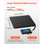 Digital Postal Scale, 10 g/100 g Dual Accuracy, 200 kg Commercial Weight Scale with Hold/Tare Function & LCD Display, Fit for Pa