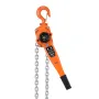 VEVOR Manual Lever Chain Hoist, 1-1/2T 1500KG Capacity Heavy Duty Come Along, 3M Lift G80 Alloy Steel Chain With Dual Pawl Mecha