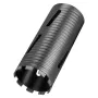 Core Drill Bit, 102 mm Diameter, 241 mm Drilling Depth, M16 Internal Thread, Diamond Dry Coring Bit with 3 Adapters, Pilot Drill