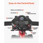 3-Wheel Electric Mobility Scooter for Adult & Seniors, Foldable Mobility Scooter with 20KM Long Range, All Terrain Travel Wheelc